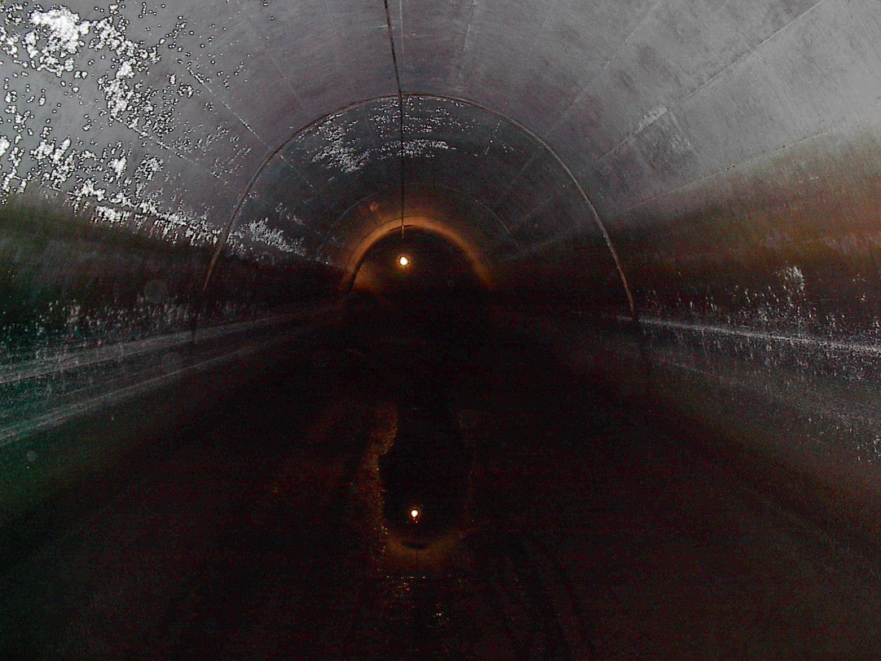 Canal cubierto — estado inicial