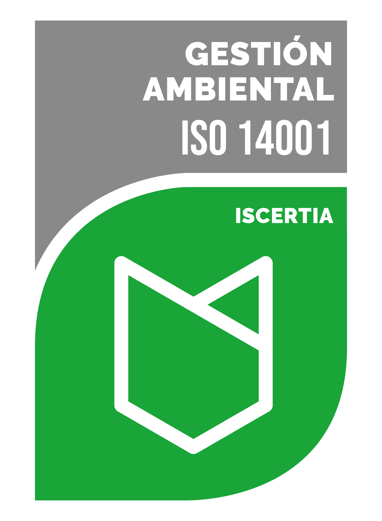 Sello ISO 14001 — Iscertia